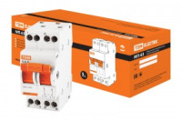 TDM переключатель трехпозиционный модульный МП-63 2Р 16А, 2мод. (рубильник) SQ0224-0012