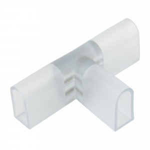 Uniel NEON соед-ль контактный Т-образный для гибкого неона 8x16мм (уп.10шт!) UTC-K-32/N21 CLEAR