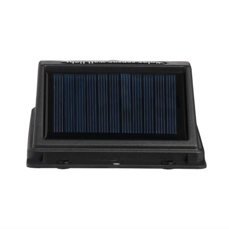 FORZA Светильник уличный настенный с сол. панелью, датчик движения, 80 Лм, 6500K, 1200 мАч, IP65