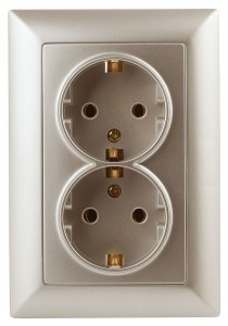 ЭРА Intro Solo роз. СУ 2 мест.земля 16А IP20, шампань 6342