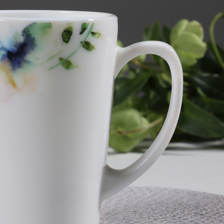 MILLIMI Шабер Кружка 350мл, опаловое стекло