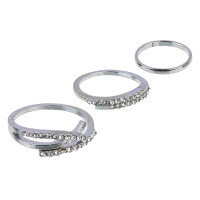 Набор из 3х колец, бижутерия, сплав, БЖ-6