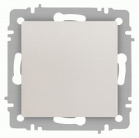 ЭРА Intro Accent мех. выкл. (перекл.) СУ 1 кл. проходн. 10А 250В, перламутр 6-103-06