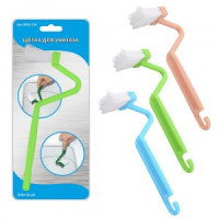 Щетка д/унитаза, 21см (кратность 6шт!!!), пластик SB58-156 Мультидом