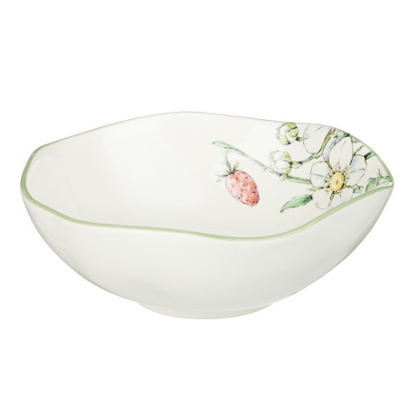 MILLIMI Земляника Салатник, 15,5х5см, 380мл, керамика