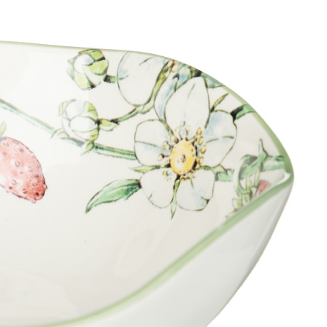 MILLIMI Земляника Салатник, 15,5х5см, 380мл, керамика