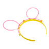 Неоновый ободок, диаметр ободка 10,5см, пластик, 4 цвета
