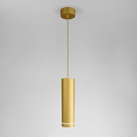 Elektrostandard св-к св/д подвесной 12W(560lm) 4K 90х90х1030 зол/матовый Topper DLR023 a047679