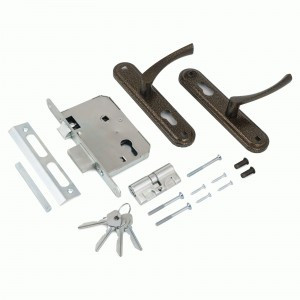 Омега Д-град ЗВ.7 бронза Замок врезной с/руч (10)