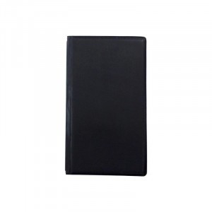 Визитница настольная на 72 визитки трехсекцион.Attache Economy,ПВХ,черный 937497