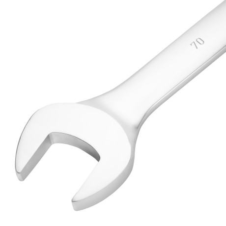 Ключ комбинированный 70мм, никелированный Сибртех