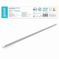 Gauss св-к св/д линейный 36W(3650lm) 4000К 4K IP65 1500x29x29 COMPACT матовый 143424236