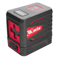 Лазерный уровень QBC RED Basic SET, 10 м, красный луч, батарейки, резьба 1/4&quot; MTX