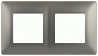ЭРА Elegance рамка СУ 2 мест. титан 14-5002-16 65815