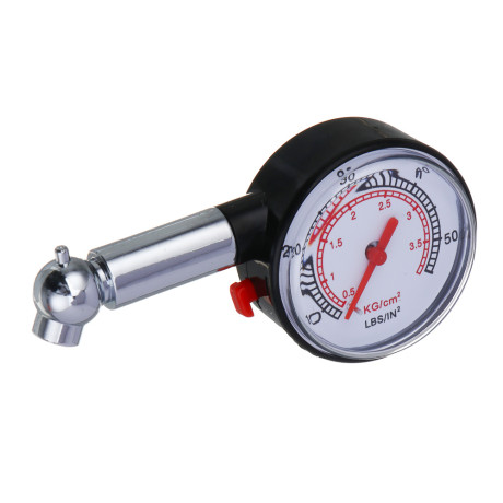 ЕРМАК Манометр, механический, до 3.5 атм хром, в блистере