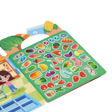 Набор многоразовых наклеек бумага, картон, 22,5х30х0,4см, 5 дизайнов