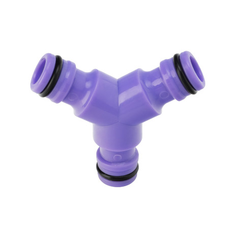 Тройник для разветвления или соединения, штуцерный, пластмассовый Palisad