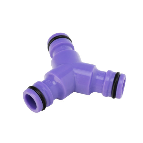 Тройник для разветвления или соединения, штуцерный, пластмассовый Palisad