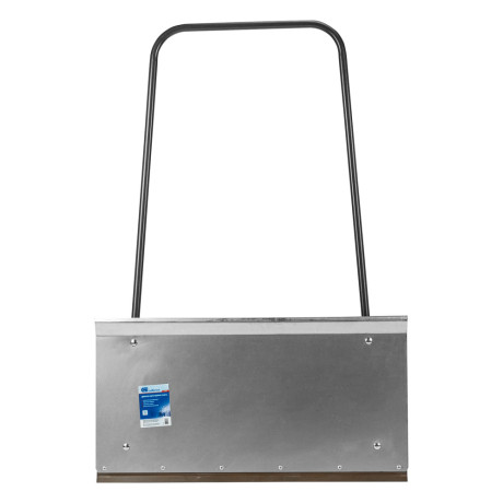 Движок для уборки снега, стальной, оцинкованный, 750 х 410 х 1100 мм, стальная рукоятка, Сибртех