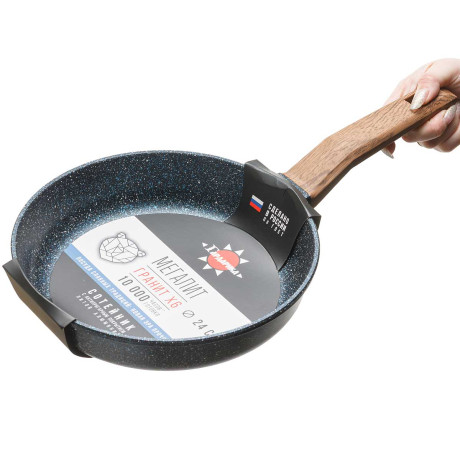 Сковорода Гардарика 24 см антипригарное поерытие1024-14-01-10