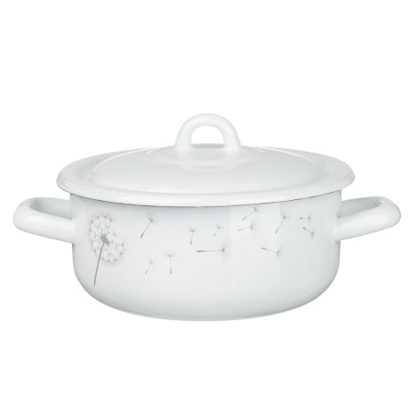 Одуванчик Кастрюля эмалированная 1,45л, индукция