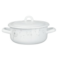 Одуванчик Кастрюля эмалированная 1,45л, индукция