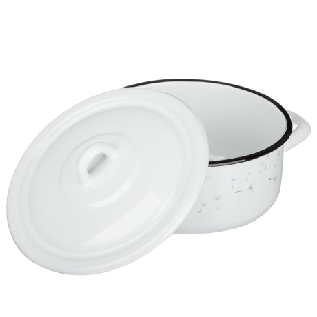 Одуванчик Кастрюля эмалированная 1,45л, индукция