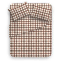 PROVANCE Мосс Комплект постельного белья семейный (5 предметов), поплин, 2 дизайна