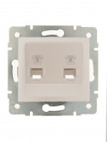 Lezard KARINA мех. роз. СУ 2 мест. тел. евро жемчужно-бел. перламутр (корп. ABS) 707-3088-138