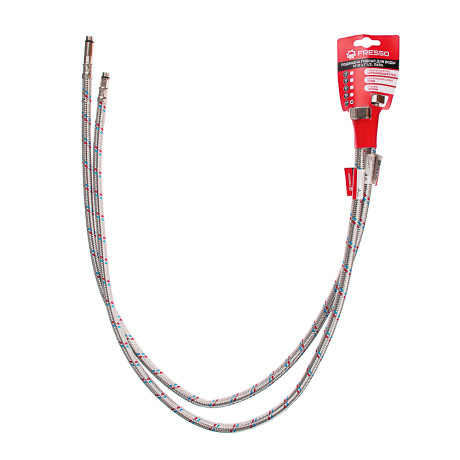 FRESSO Подводка гибкая для смесителя Г1/2", М10, 100см, 2шт