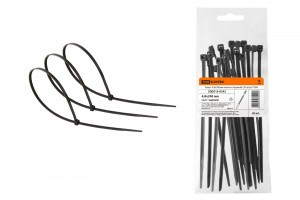 TDM хомут 4,8х300мм нейлон, черный (уп. 50шт., цена за уп.) (20!) SQ0515-0342