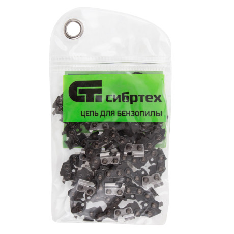 Цепь для бензопилы ПЦБ-4540, шина 40 см (16"), шаг 0.325", паз 1.5 мм, 64 звена Сибртех