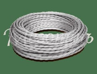 МЕЗОНИНЪ РЕТРО-провод витой 3х1,5 титан (бух. 10м, цена за 1м) GE70113-37