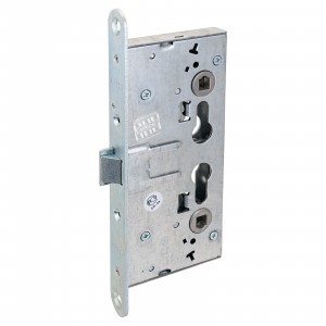 Замок врезной Апекс 2000-Panic-ZN без ц/м б/о  противопожарный