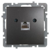 Nilson TOURAN мех. роз. компьют. СУ 1 мест. антрацит (RJ45) 24160444