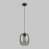 TK Lighting св-к подвесной 1х15W 200х200х1700 пластик черн/дымч/графит Elio 5971 a068558