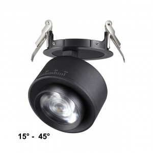 NOVOTECH 358944 SPOT NT22 226 черн. св-к встр. св/д LED 4000К 18W 220V EDDY
