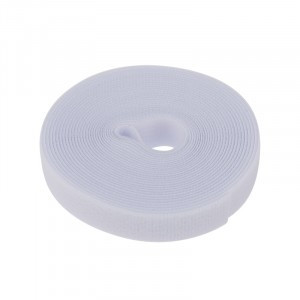 REXANT Лента-липучка многоразовая 5 м х 20 мм, белая (1 шт.), 07-7521