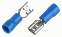 ЭРА Наконечник плоский изолир. (мама) РпИм 1,0-2,5 мм2 синий (уп.50шт, цена за уп) 63366