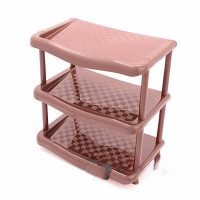 Этажерка для обуви 3 секции "Мультипласт"
