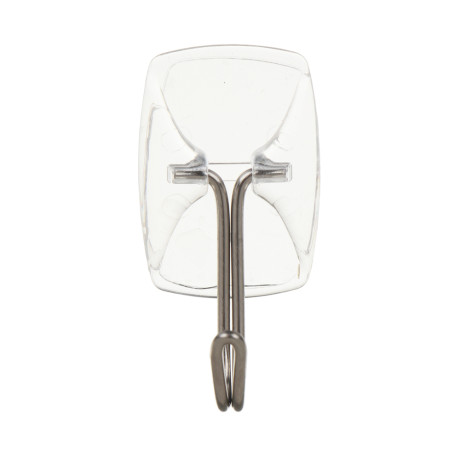 Крючки самоклеящиеся тм VETTA, PS, металл, прозрачные, 6шт