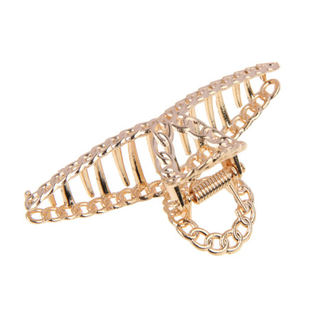 ЮНИLOOK Краб для волос, 7,5см, сплав, 2 цвета, ACS-94