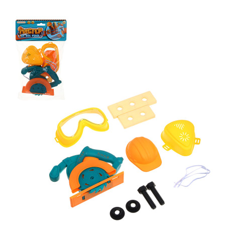 ИГРОЛЕНД Набор игрушечных инструментов "Мастер на все руки", PP, 19x4х29 см, 2 дизайна