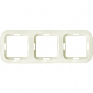 Bylectrica Гармония Рамка 3 мест., беж. (ABS пластик) 01БМ.735212.049 бежевый