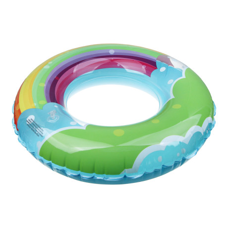 Круг надувной "Яркое лето", тм BY SPORT, 63см, ПВХ, 0.20мм, 3 цвета