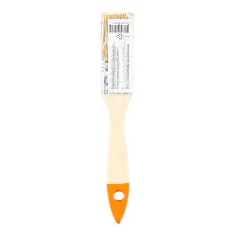 Кисть плоская Slimline 1" (25 мм) натуральная щетина, деревянная ручка Sparta