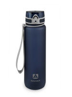 Бутылка для воды и напит. с ситечком Арктика 720-1000, 1000мл, синяя матовая, тритан