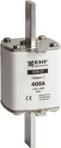 EKF Плавкая вставка ППН-37 400/315А габарит 2  fus-37/400/315