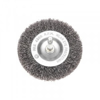Щетка дисковая для дрели, витая стальная проволока, 75мм KRANZ (цена за шт) KR-91-1245