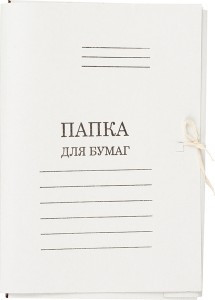 Папка с завязками Дело немелован. Т 949080